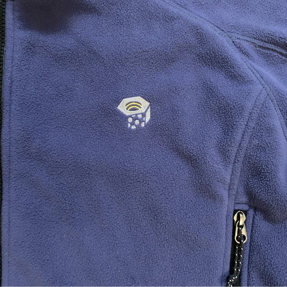 Mountain Hardwear Polartec Mens Jacket Fleece Winter Pockets Hike Outdoors Sz L - Picture 3 of 12